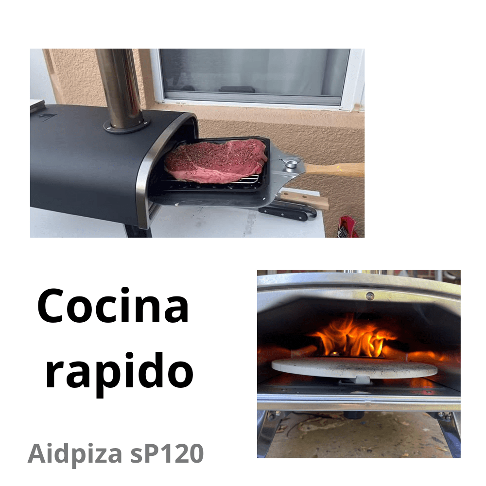 Aidpiza sP120 Horno de pizza Portátil cocina rapido