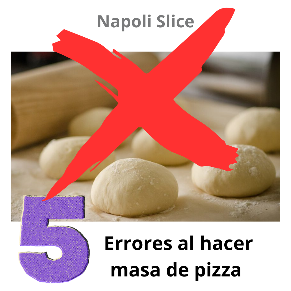 5 errores al hacer masa de pizza