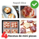 Cuatro recetas de mini pizzas