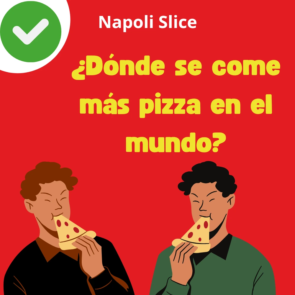 Dónde se come más pizza en el mundo